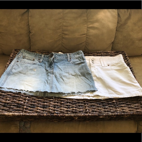 Abercrombie & Fitch Dresses & Skirts - 2 Abercrombie mini denim skirts